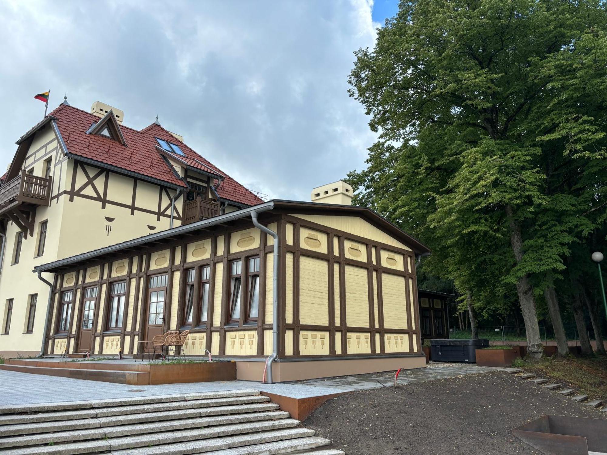 Smiltynes Kurhauzas Sandkrug Kurhaus Klaipėda Eksteriør bilde